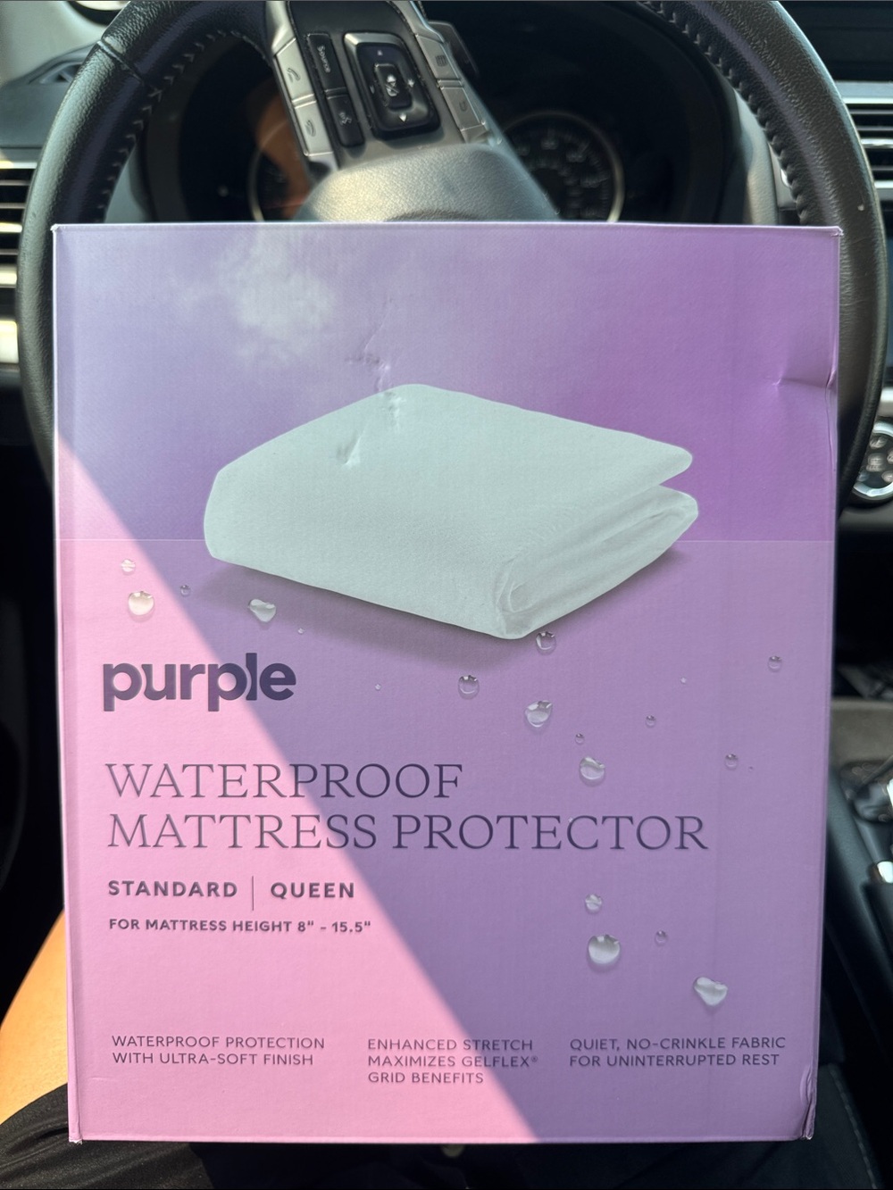 Purple Queen Waterproof Mattress Protector